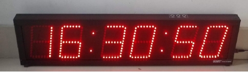 CL604 6 digit LED clock