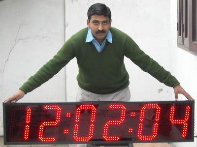 COSY 6 digit 10 inch LED clock