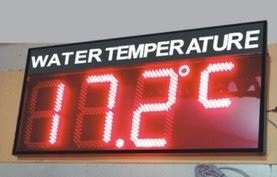 COSY water temperature LED display